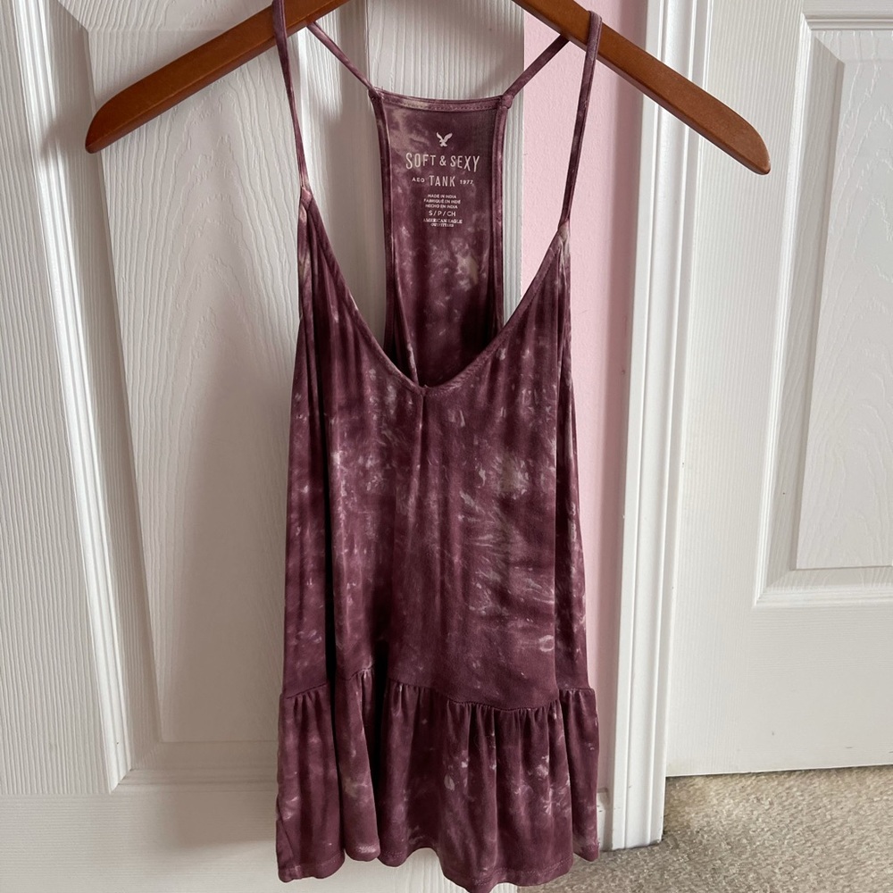 American Eagle babydoll tank